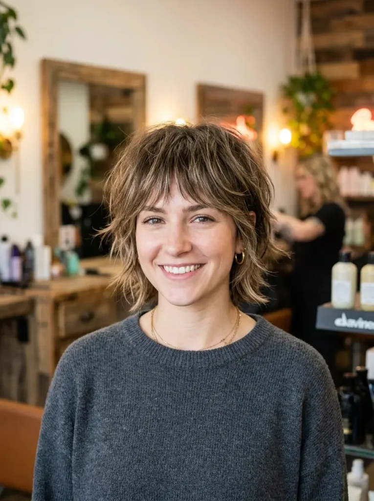 Short Shag Cut