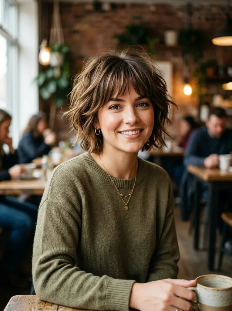 Short Shag Haircut