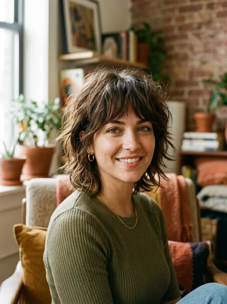 Short Shag Haircut