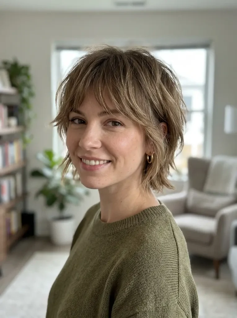 Short Shag for Fine Hair