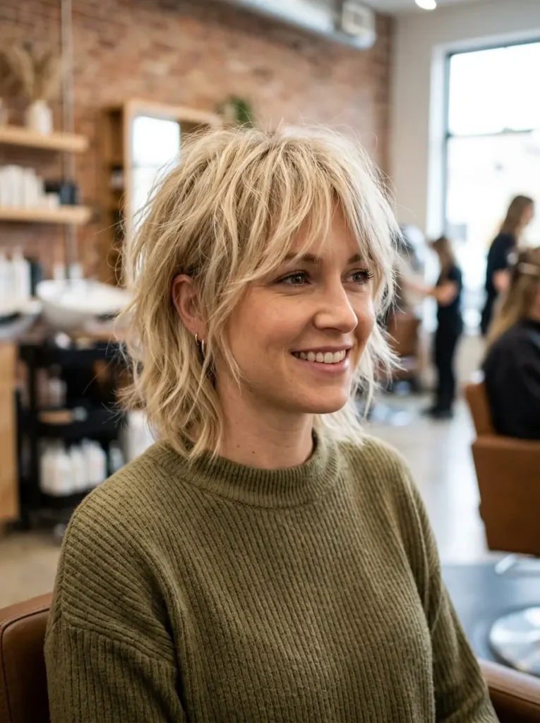 Short Shag for Fine Hair