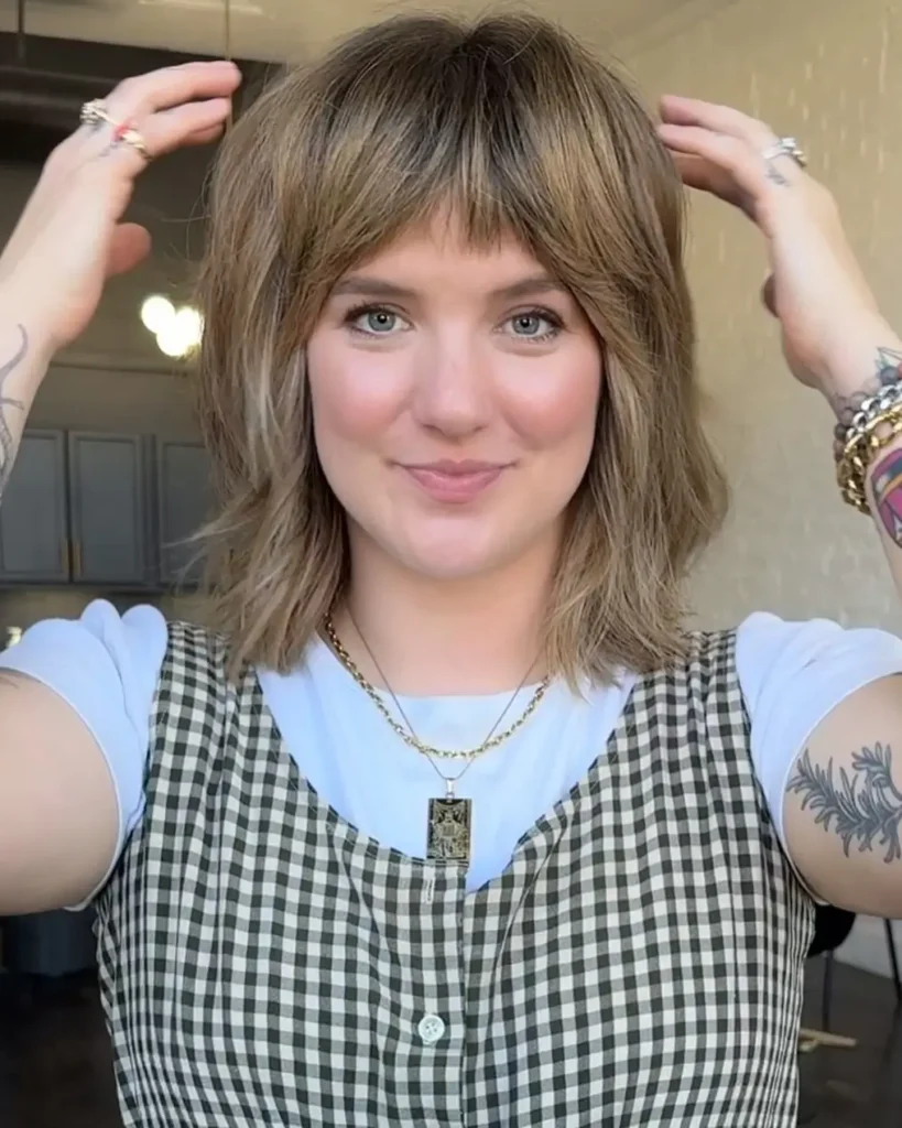 Short Shag with Bangs