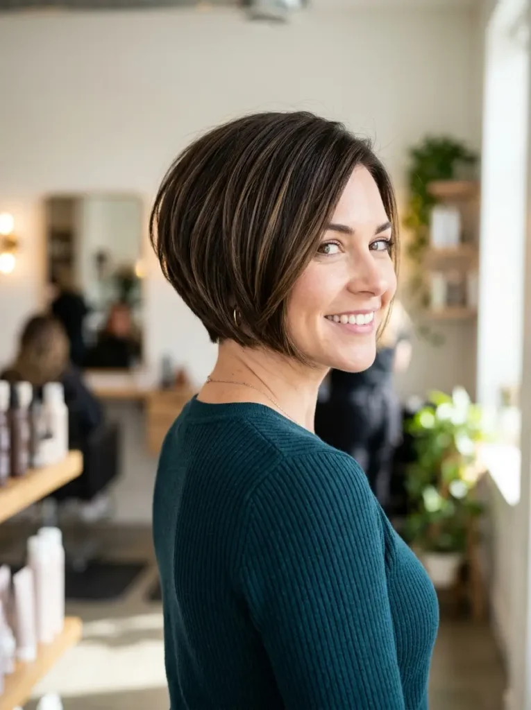 Short Stacked Bob