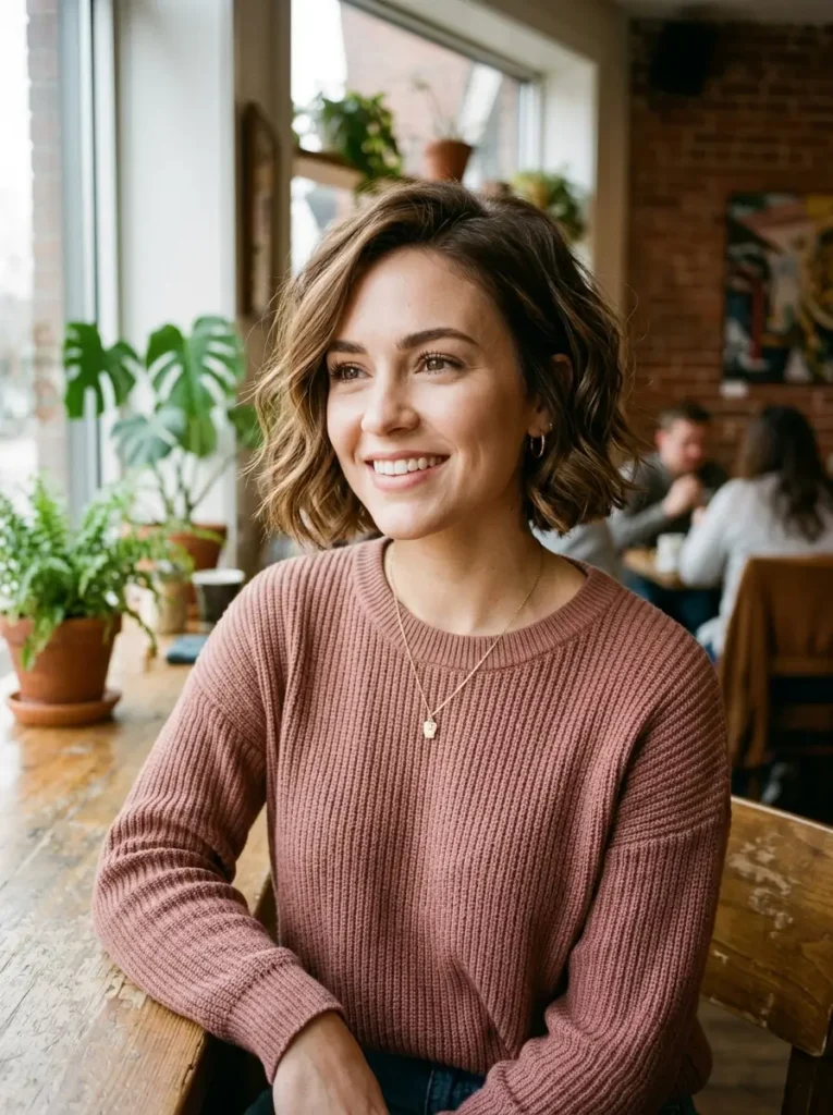 Short Wavy Bob