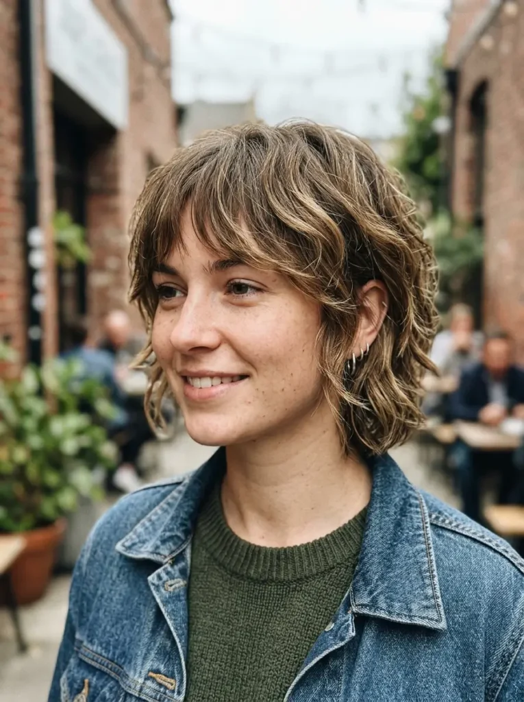 Short Wavy Shag