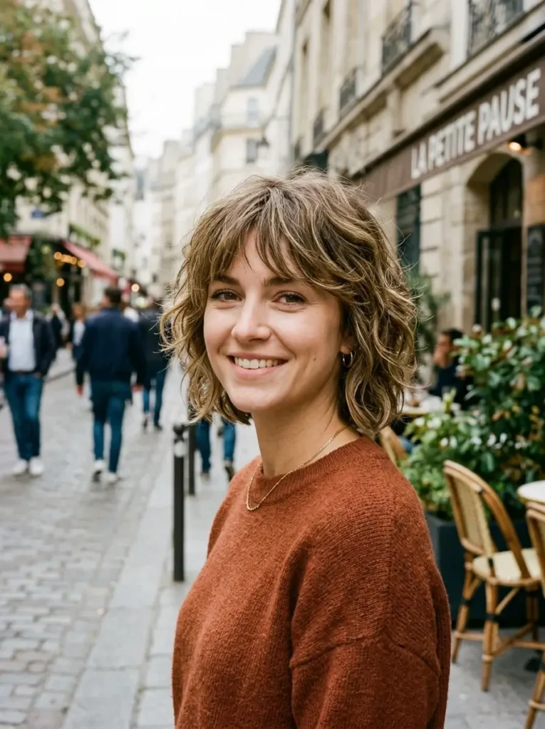 Short Wavy Shag