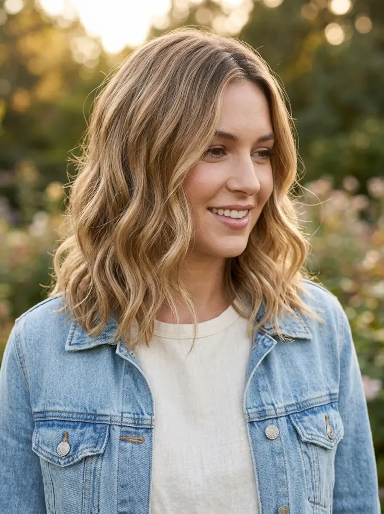 Shoulder Length Waves