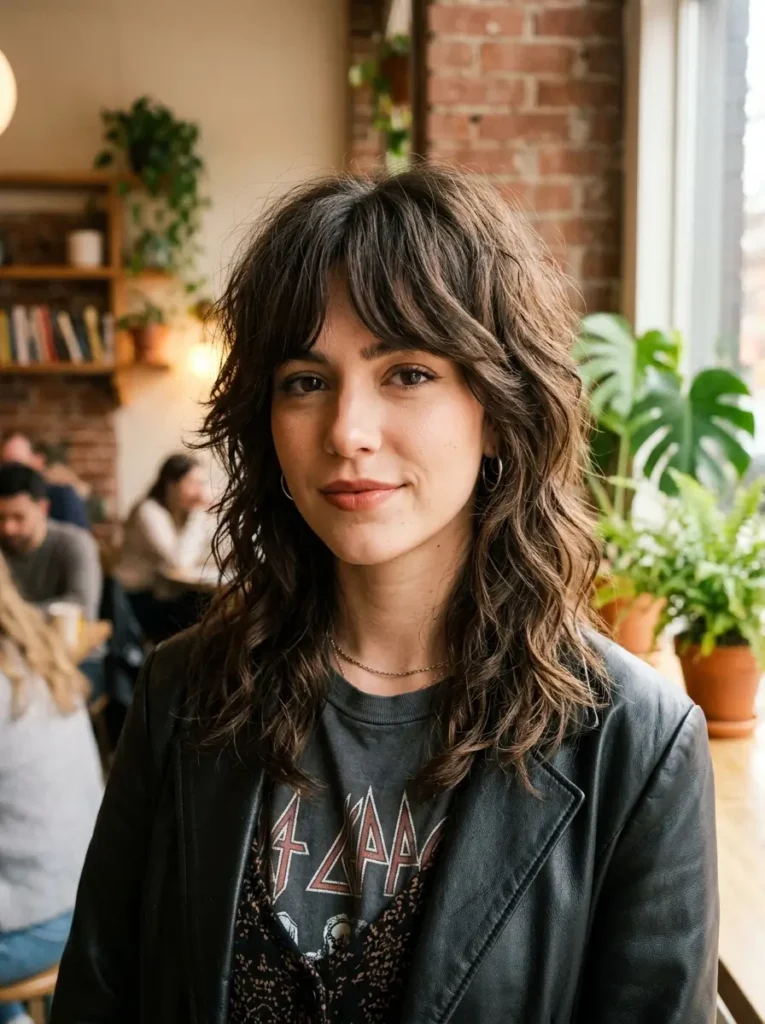 Shoulder Length Wolf Cut