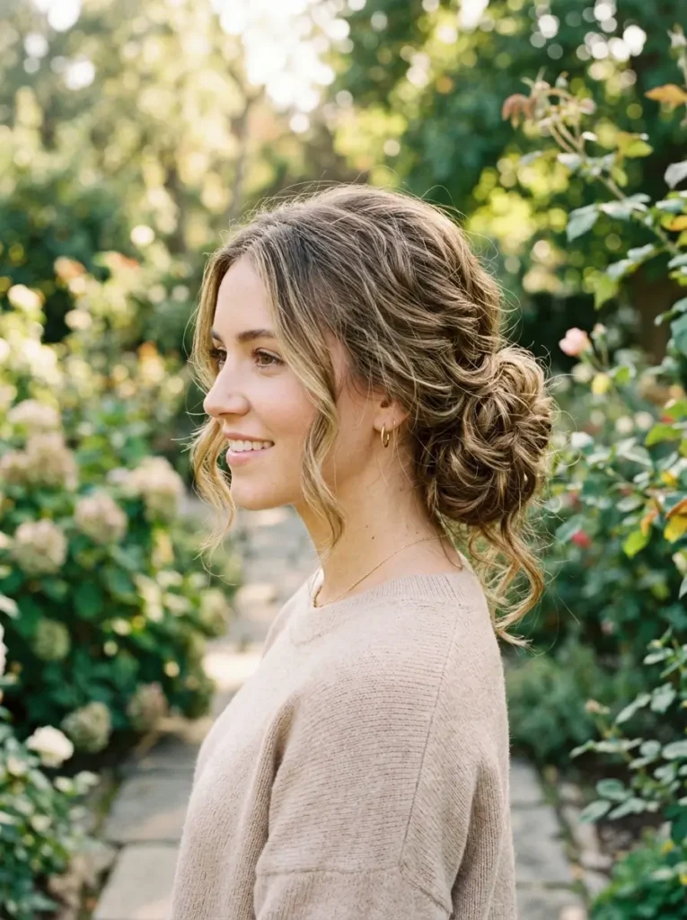 Side Messy Bun