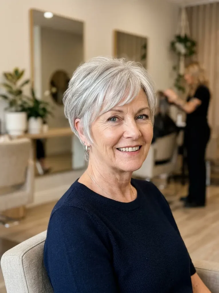 Soft Pixie for Fine Hair