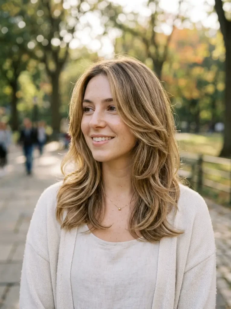 Soft Shoulder Length Layers