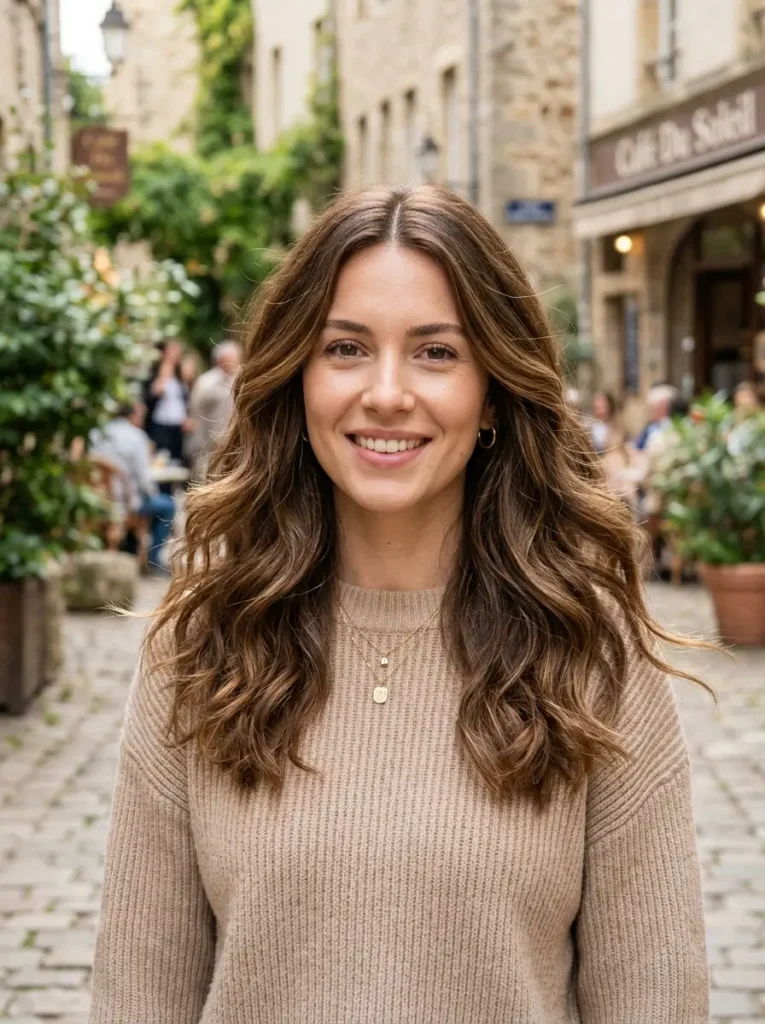 Soft Wavy Layers with Middle Part