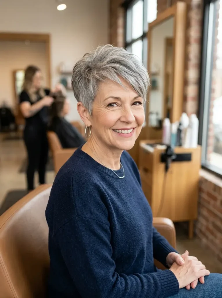 Tapered Pixie Cut