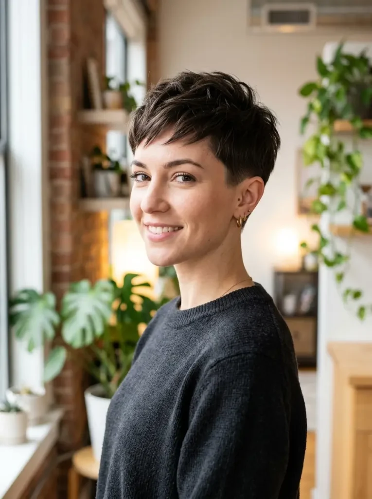 Tapered Pixie Cut