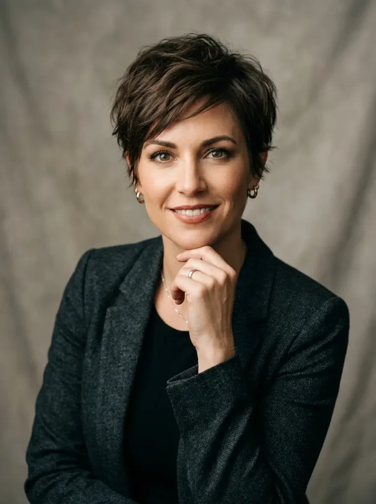 Textured Pixie Cut