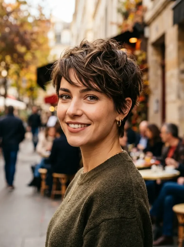 Textured Pixie Cut