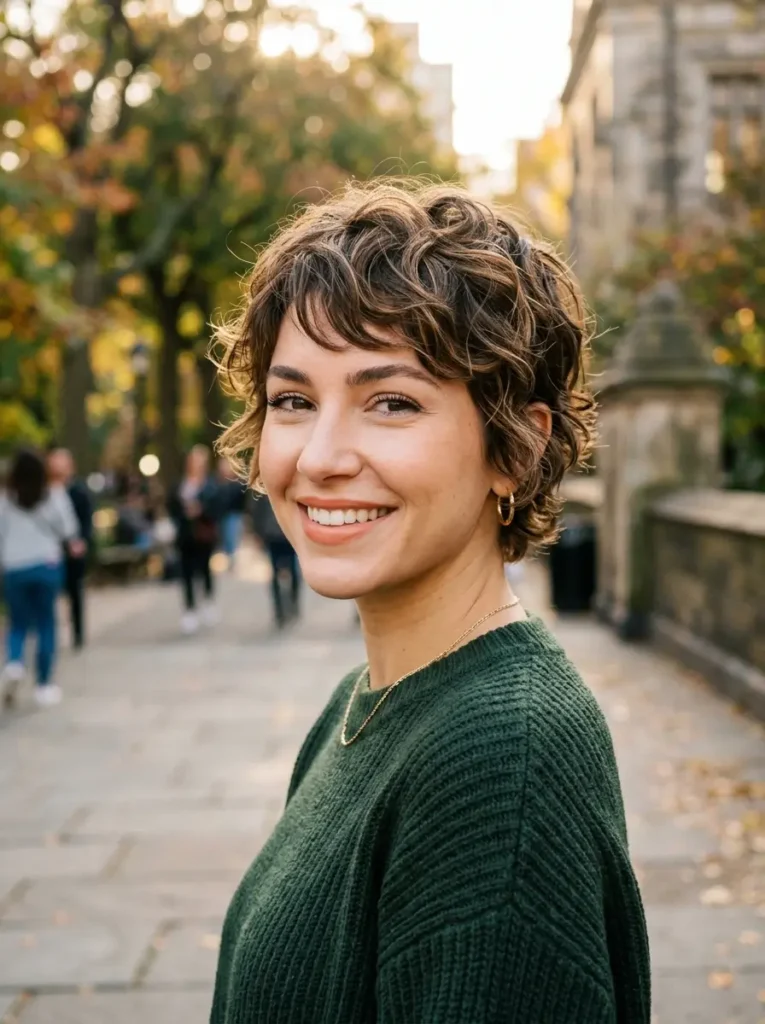 Textured Wavy Pixie