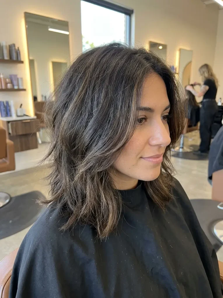 Thick Hair Razor Cut