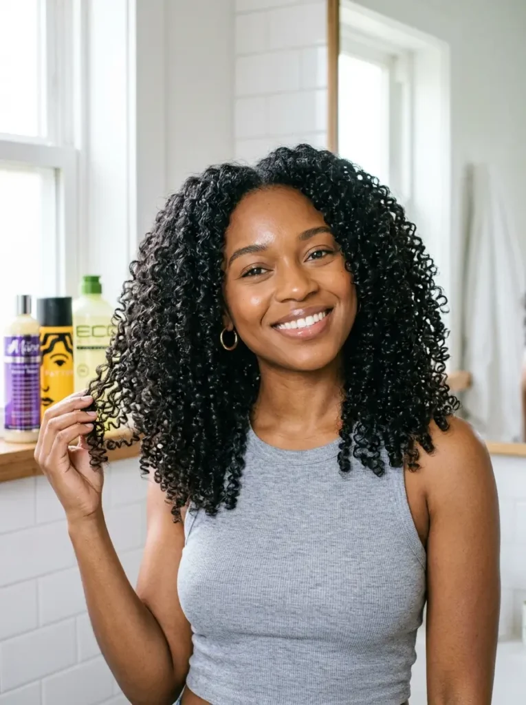Wash-and-Go Curls