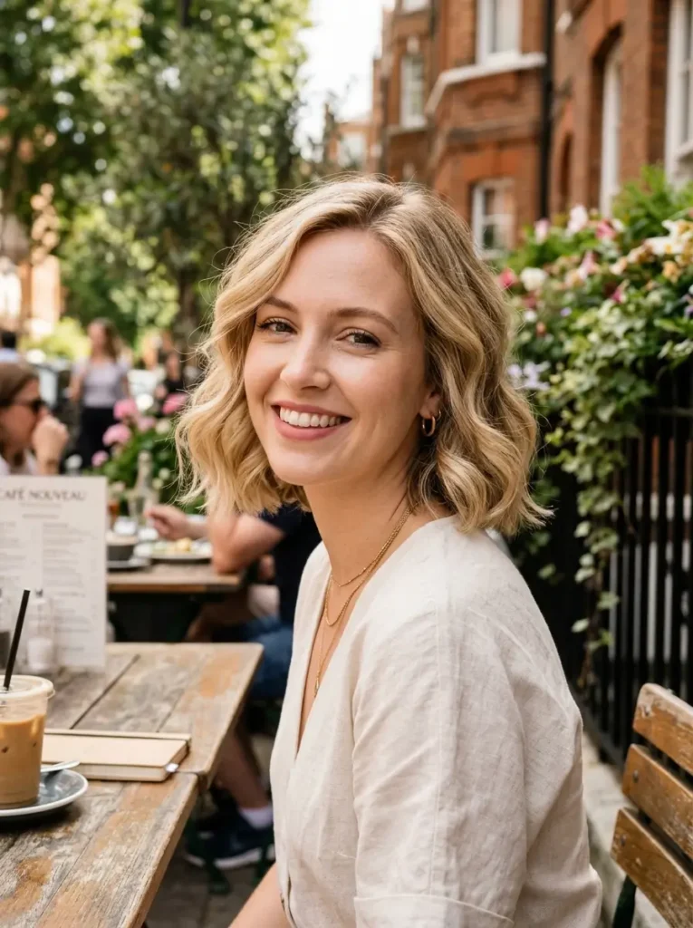 Wavy Bob for Thick Hair