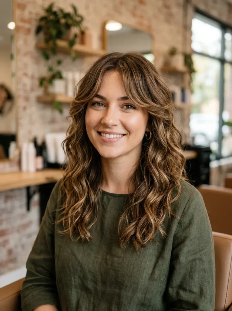 Wavy Cut with Face-Framing Pieces