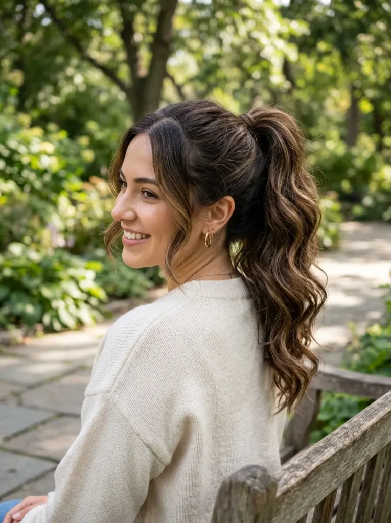 Wavy Ponytail
