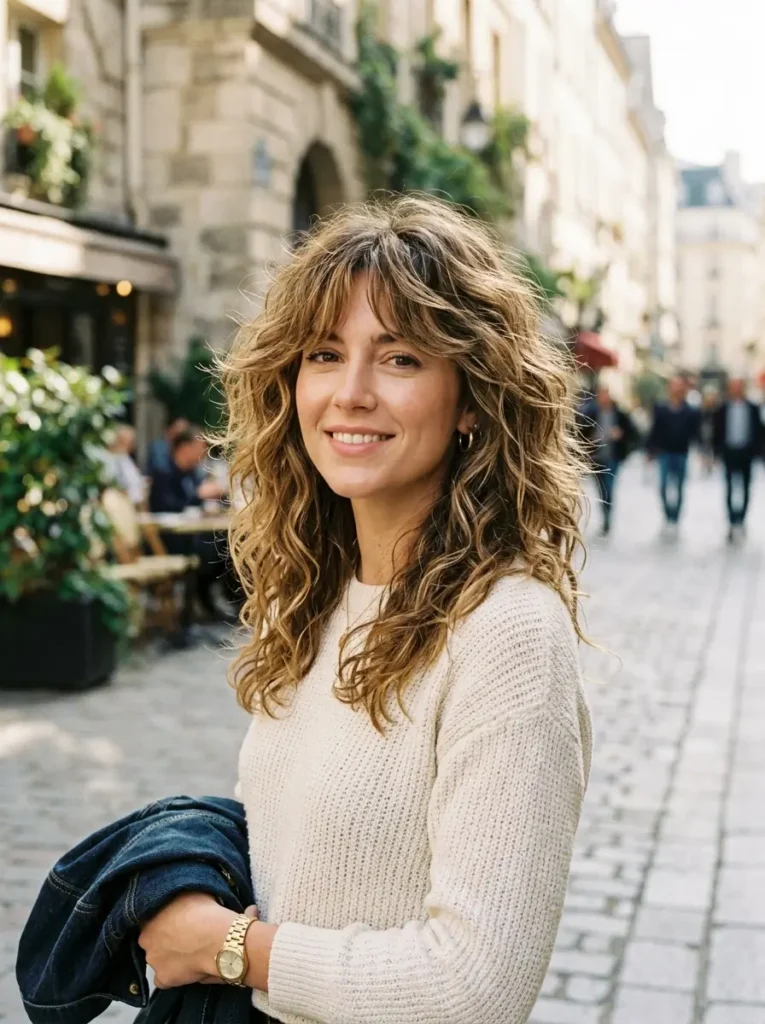 Wavy Shag Haircut