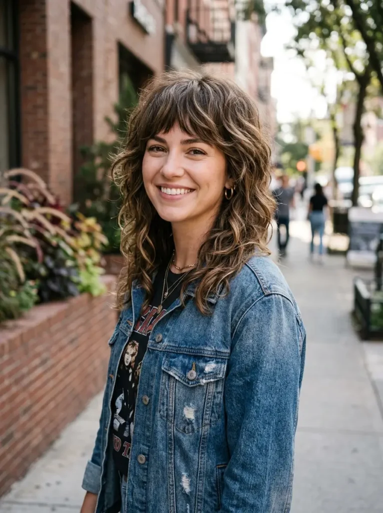 Wavy Shag Haircut