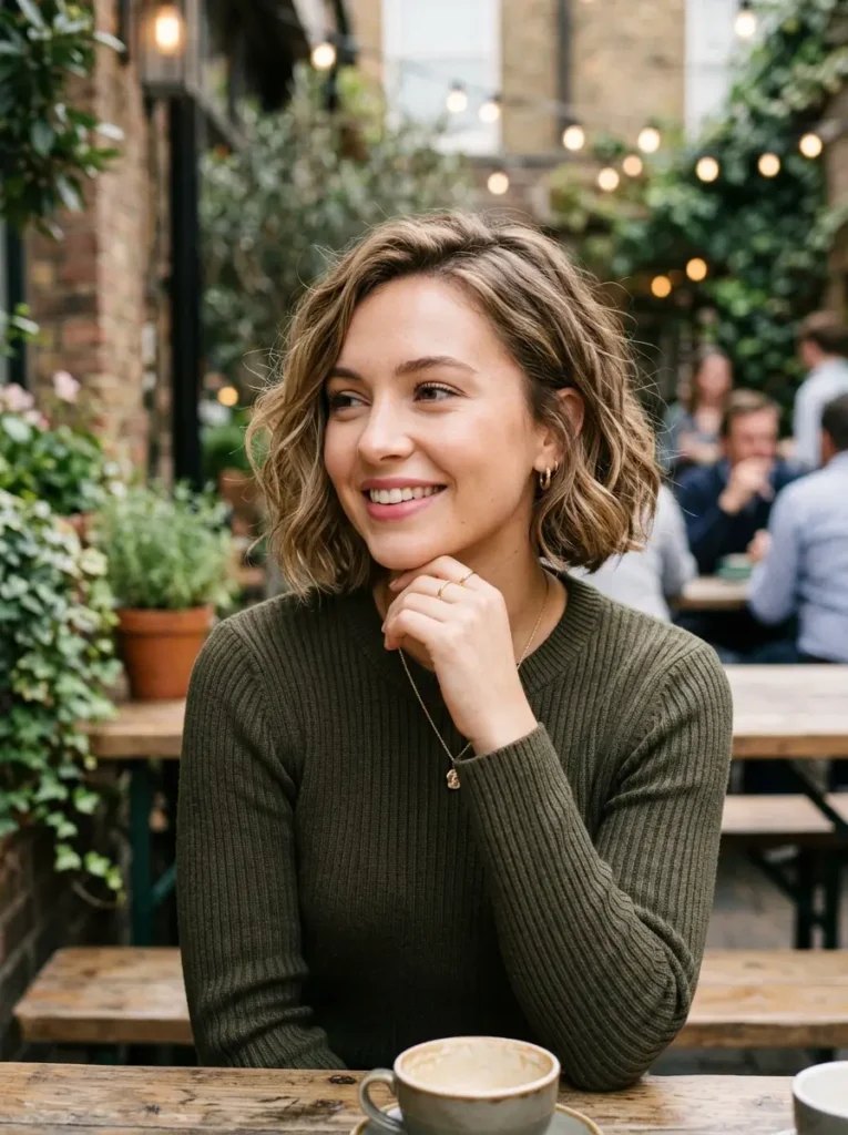 Wavy Short Bob