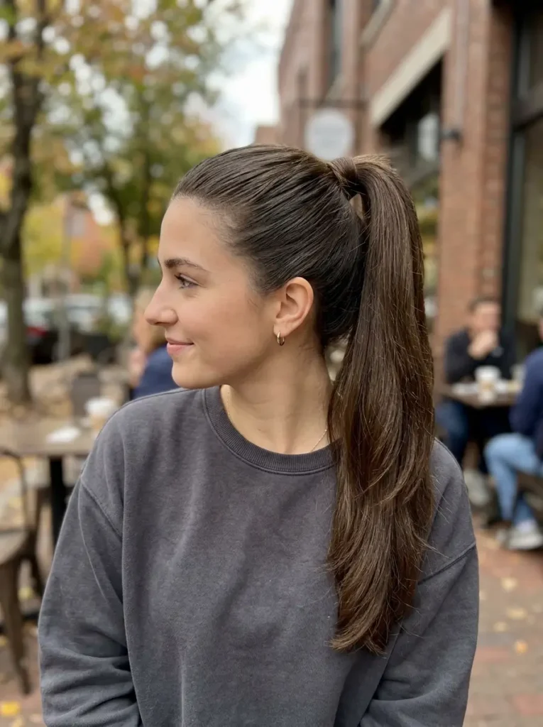Classic High Ponytail