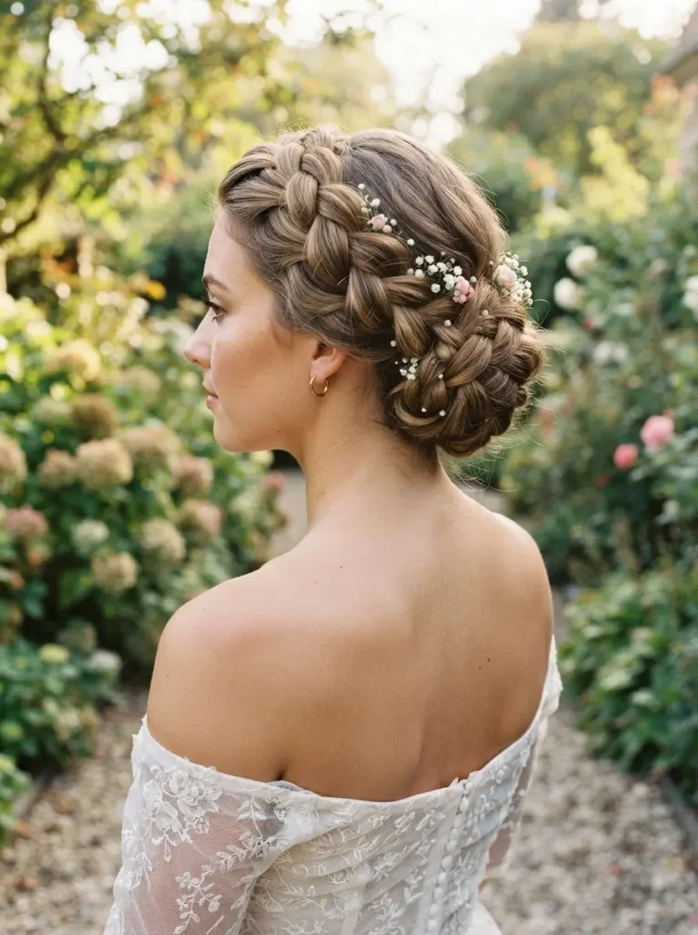 Crown Braid Updo