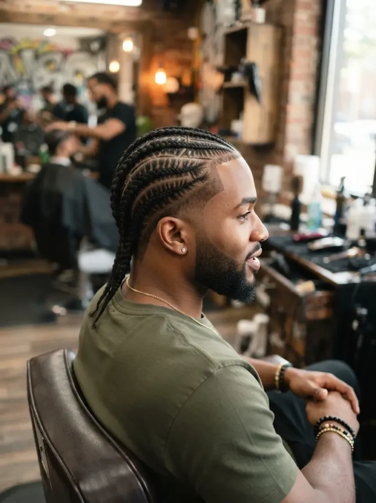 Feed-In Cornrows