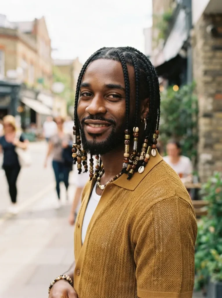 Individual Braids with Beads