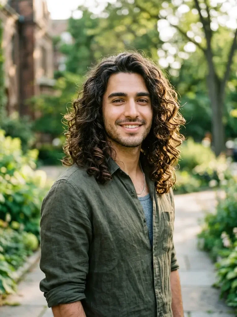 Long Curly Layers