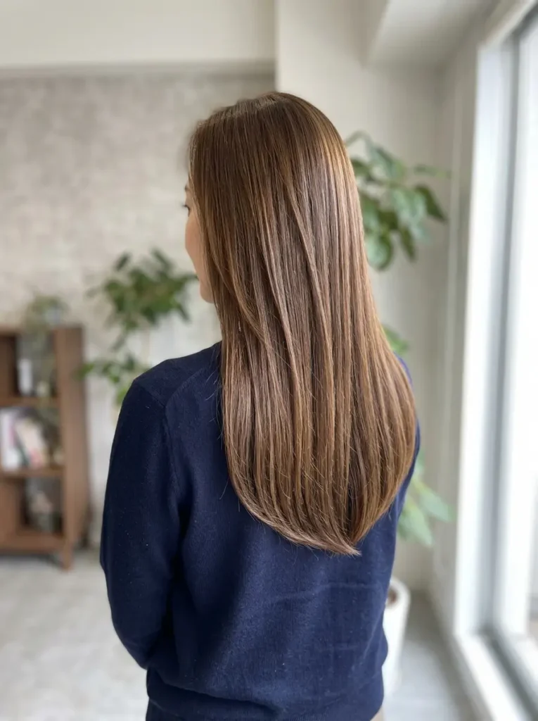 Long U-Shaped Haircut