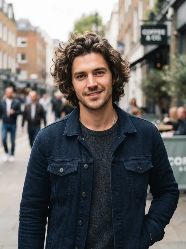 Medium Length Waves with Texture