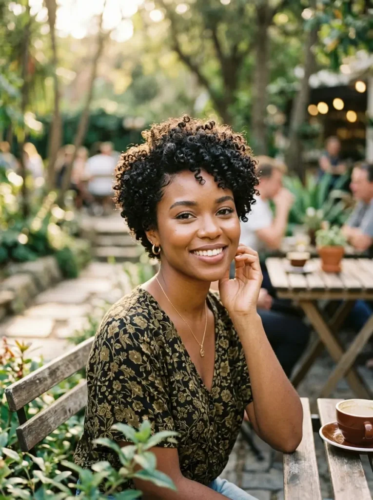 Short Curly Crop