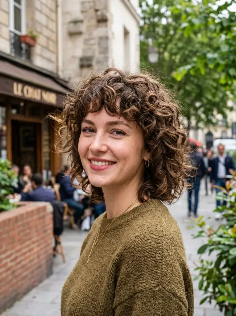 Short Curly Shag
