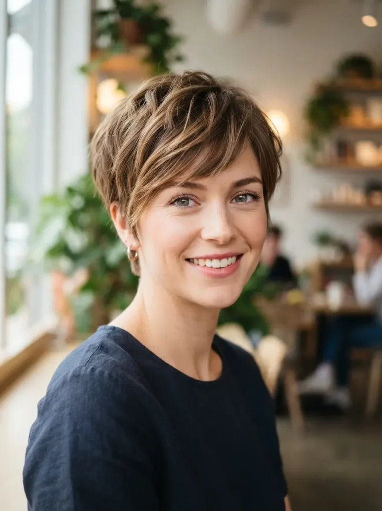 Short Layered Pixie