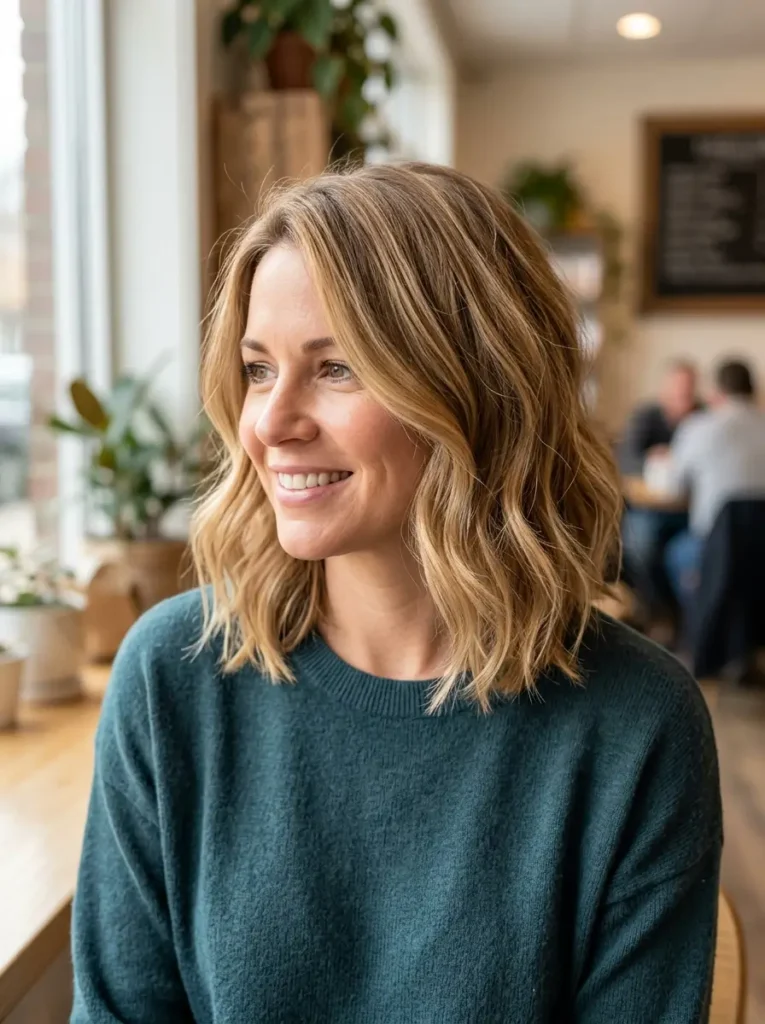 Shoulder-Length Cut for Thinning Hair